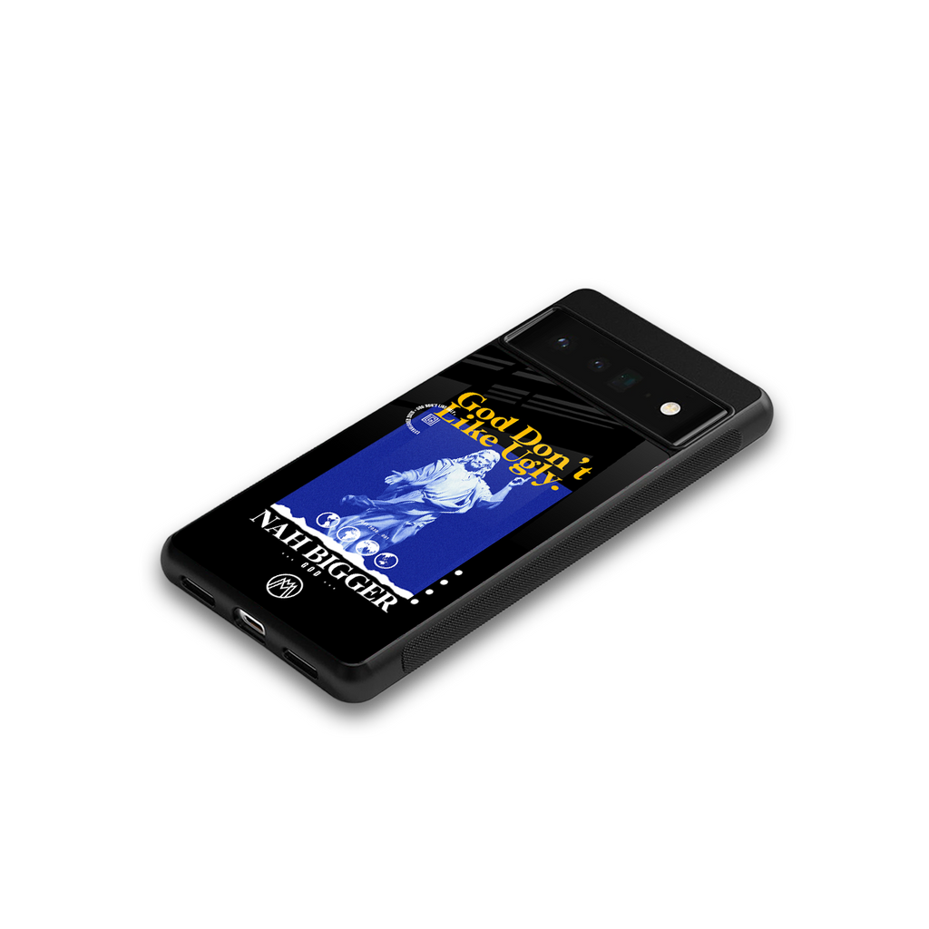god don't like ugly exclusive back phone cover | glass case for google pixel 6 pro