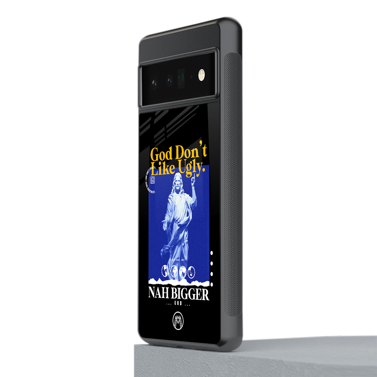 god don't like ugly exclusive back phone cover | glass case for google pixel 6 pro
