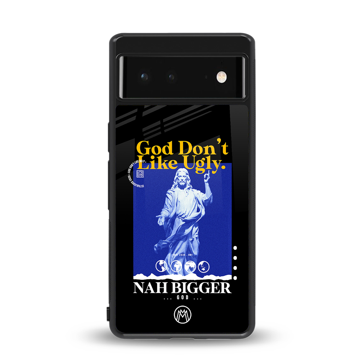 god don't like ugly exclusive back phone cover | glass case for Google Pixel 6A