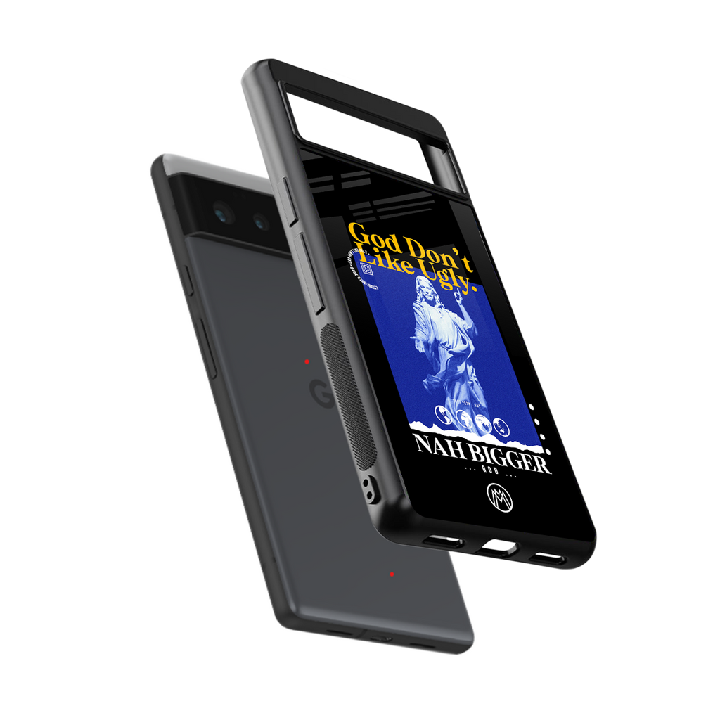 god don't like ugly exclusive back phone cover | glass case for Google Pixel 6A
