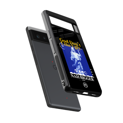 god don't like ugly exclusive back phone cover | glass case for Google Pixel 6A