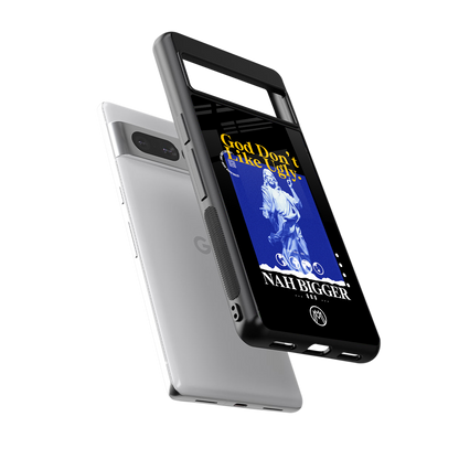 god don't like ugly exclusive back phone cover | glass case for google pixel 7 pro