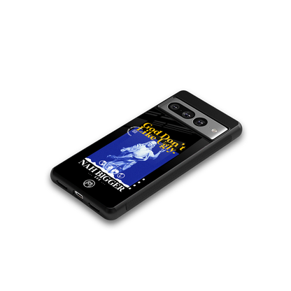 god don't like ugly exclusive back phone cover | glass case for google pixel 7 pro