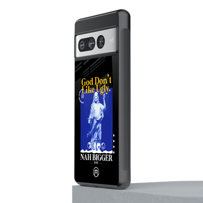 god don't like ugly exclusive back phone cover | glass case for google pixel 7 pro