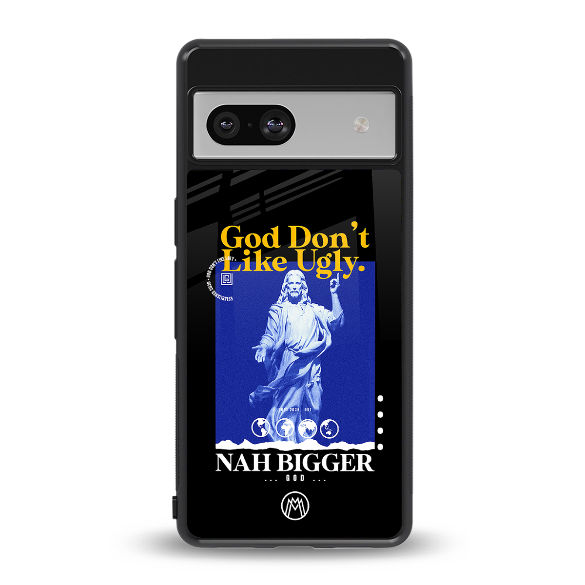 god don't like ugly exclusive back phone cover | glass case for Google Pixel 7A