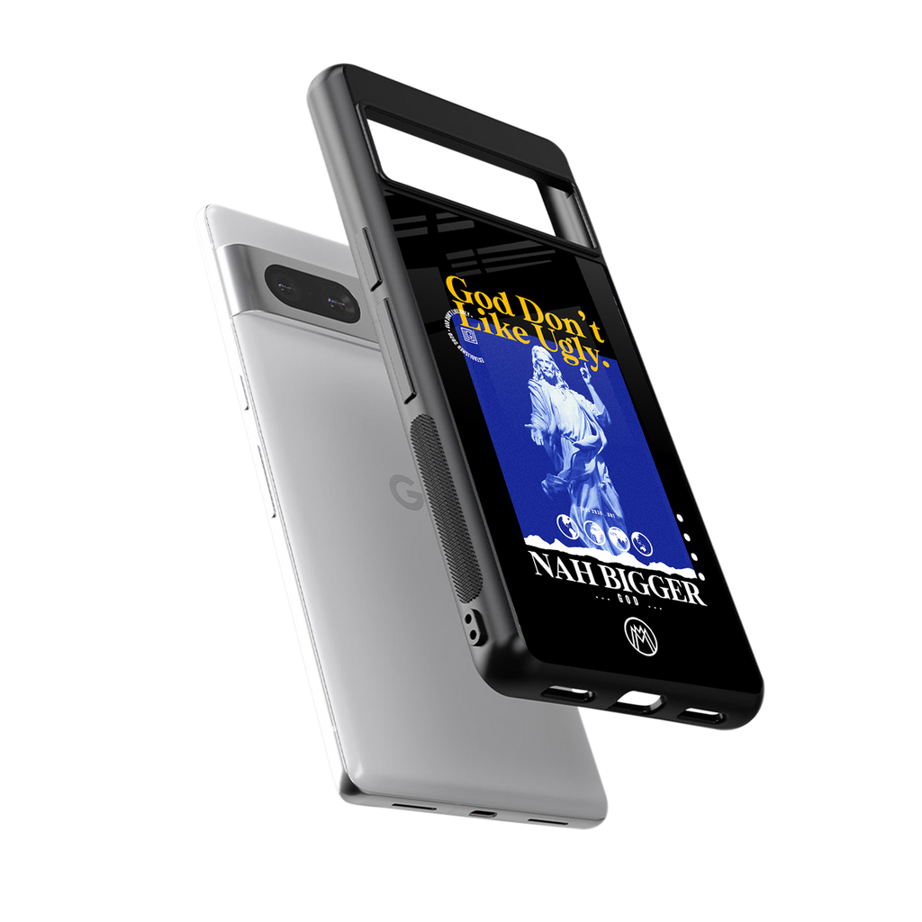 god don't like ugly exclusive back phone cover | glass case for Google Pixel 7A