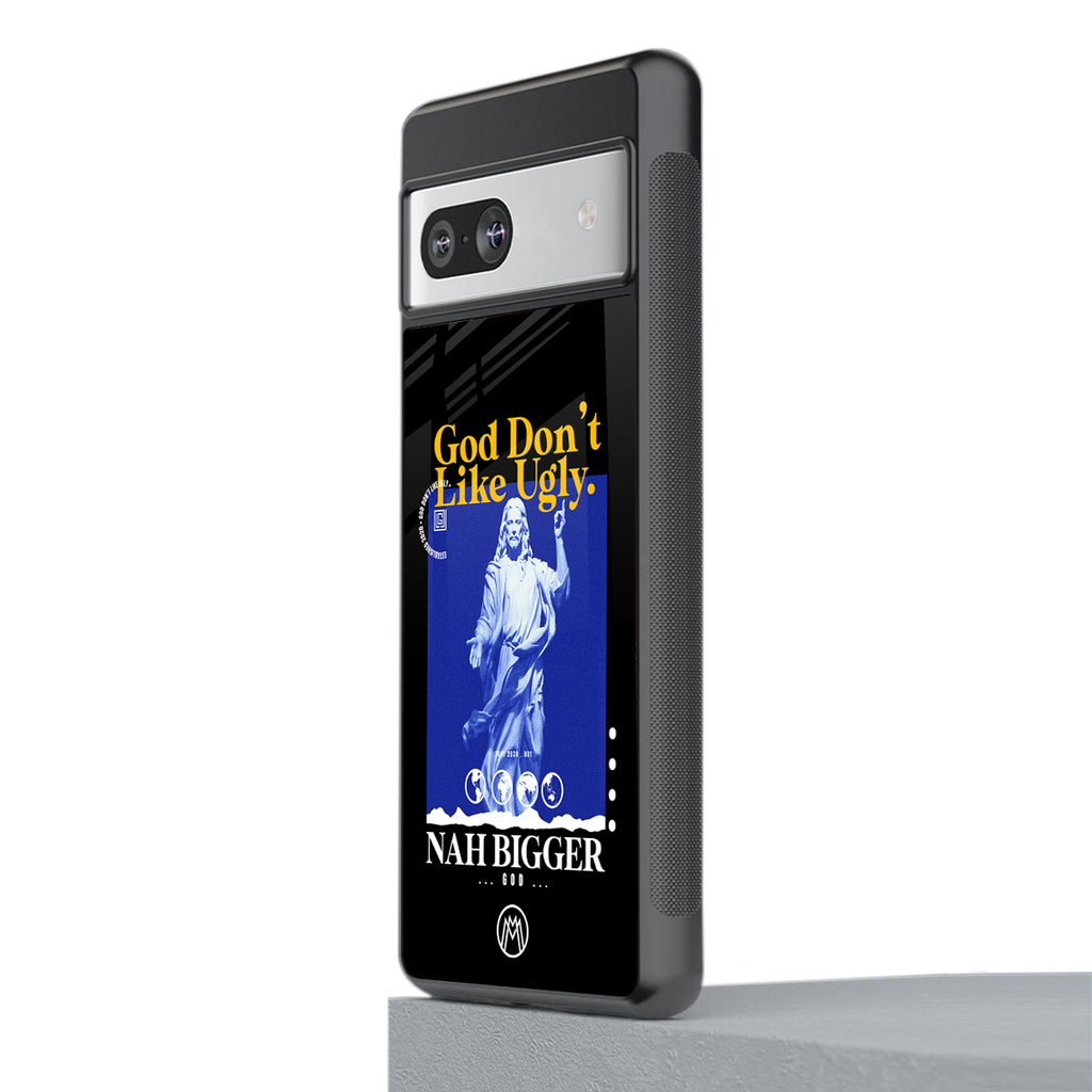god don't like ugly exclusive back phone cover | glass case for Google Pixel 7A