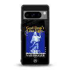 god don't like ugly exclusive back phone cover | glass case for google pixel 8 pro