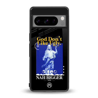 god don't like ugly exclusive back phone cover | glass case for google pixel 8 pro