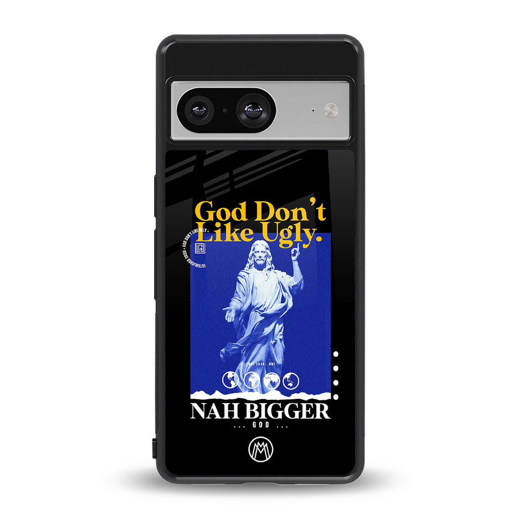 god don't like ugly exclusive back phone cover | glass case for Google Pixel 8
