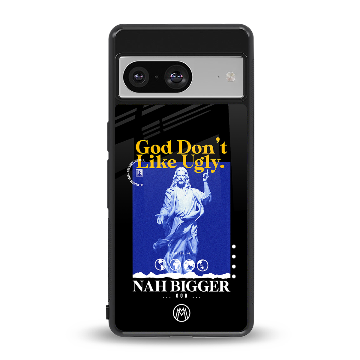 god don't like ugly exclusive back phone cover | glass case for Google Pixel 8