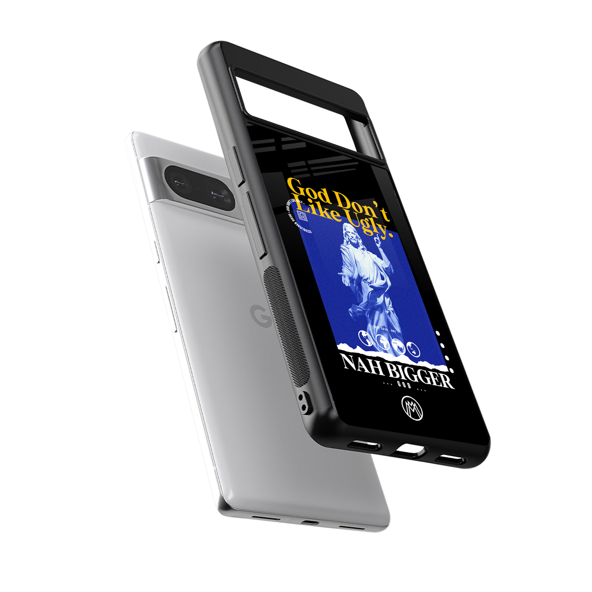 god don't like ugly exclusive back phone cover | glass case for Google Pixel 8