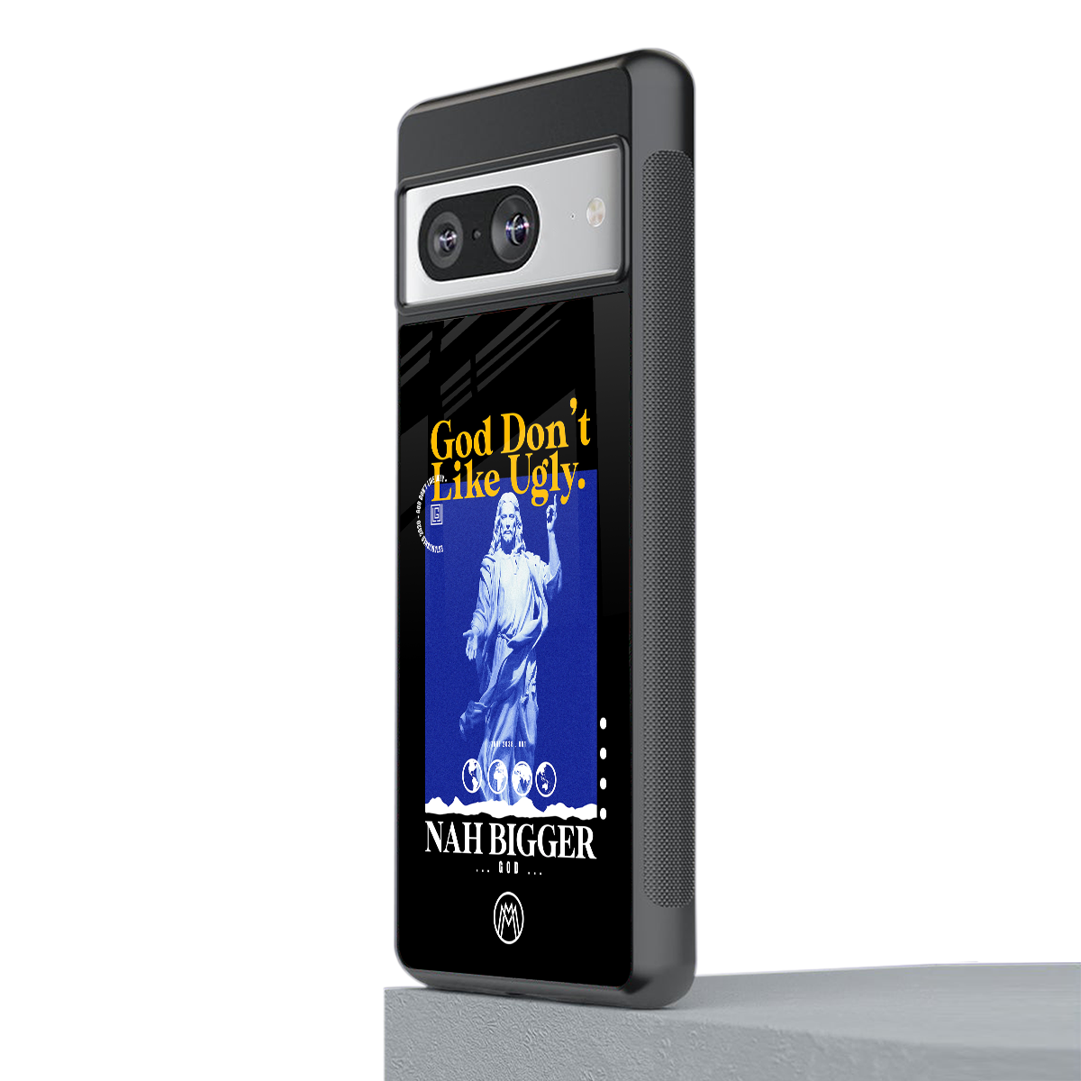 god don't like ugly exclusive back phone cover | glass case for Google Pixel 8
