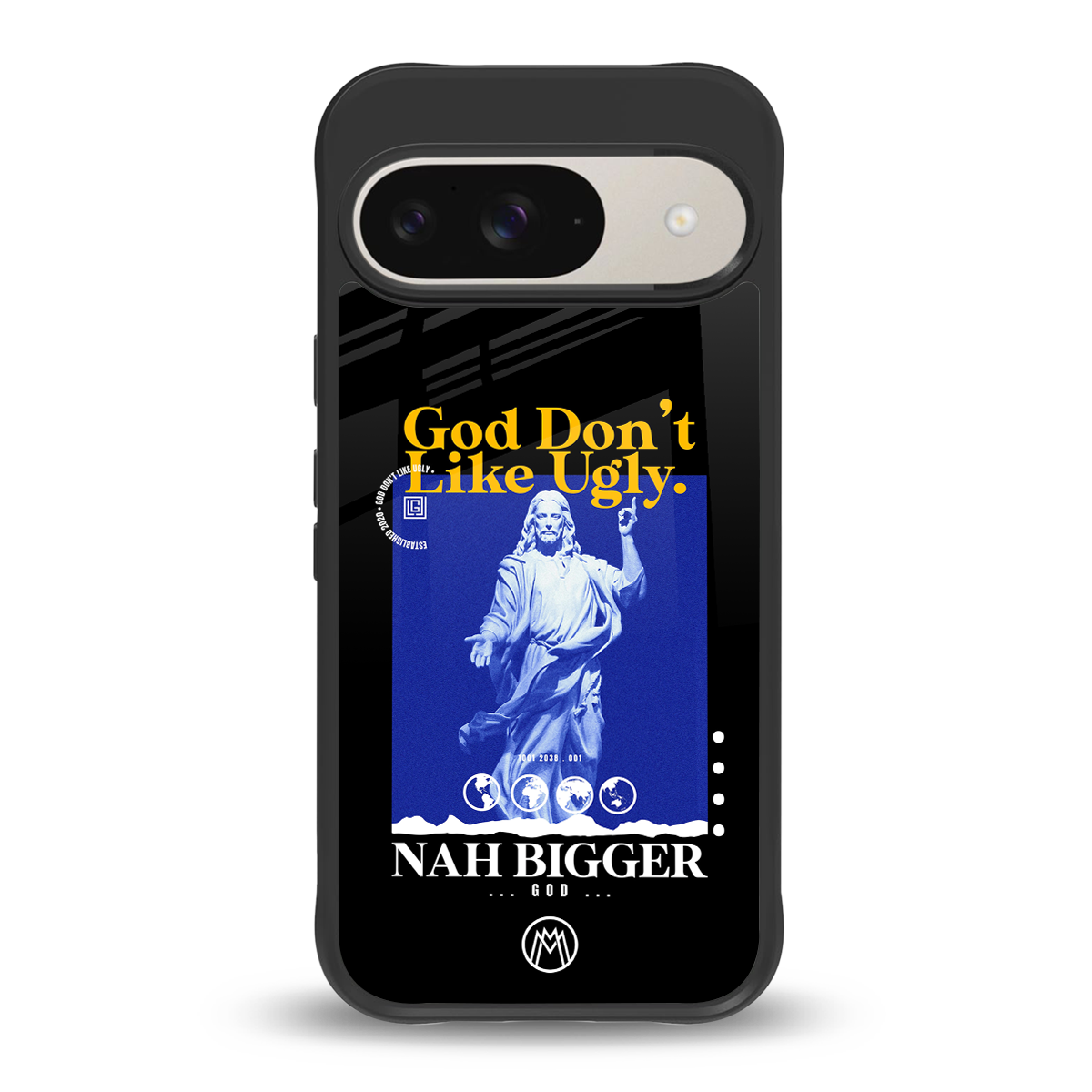 god don't like ugly exclusive back phone cover | glass case for google pixel 9