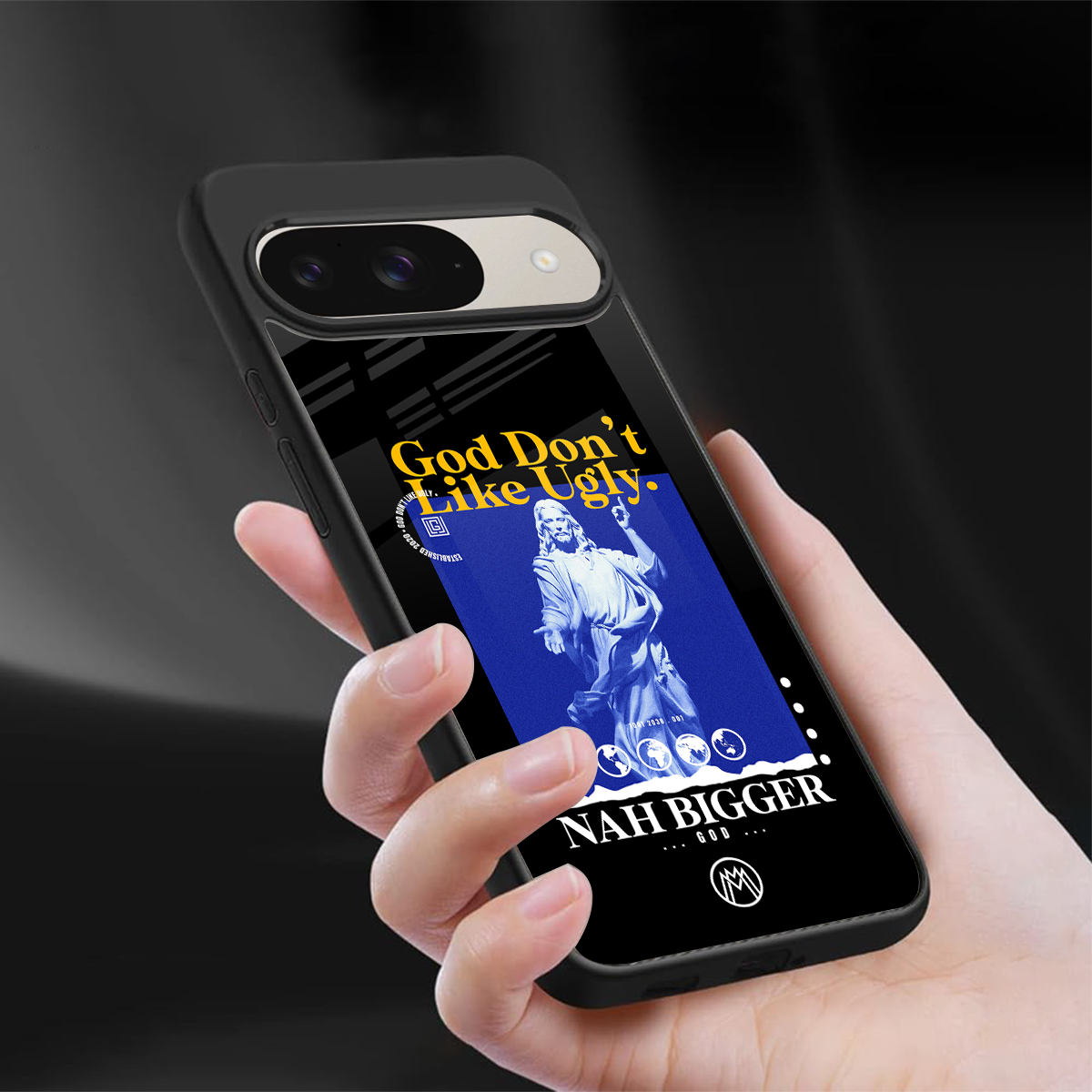god don't like ugly exclusive back phone cover | glass case for google pixel 9