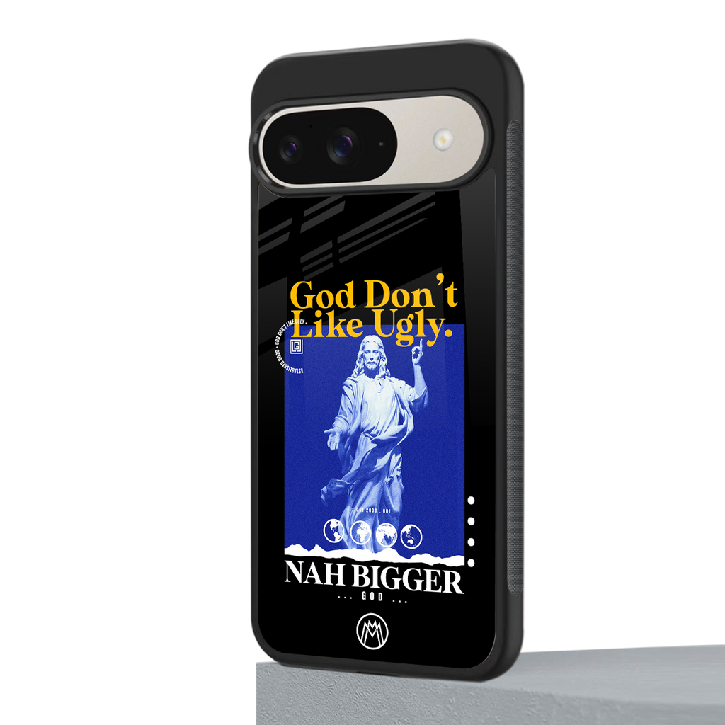 god don't like ugly exclusive back phone cover | glass case for google pixel 9