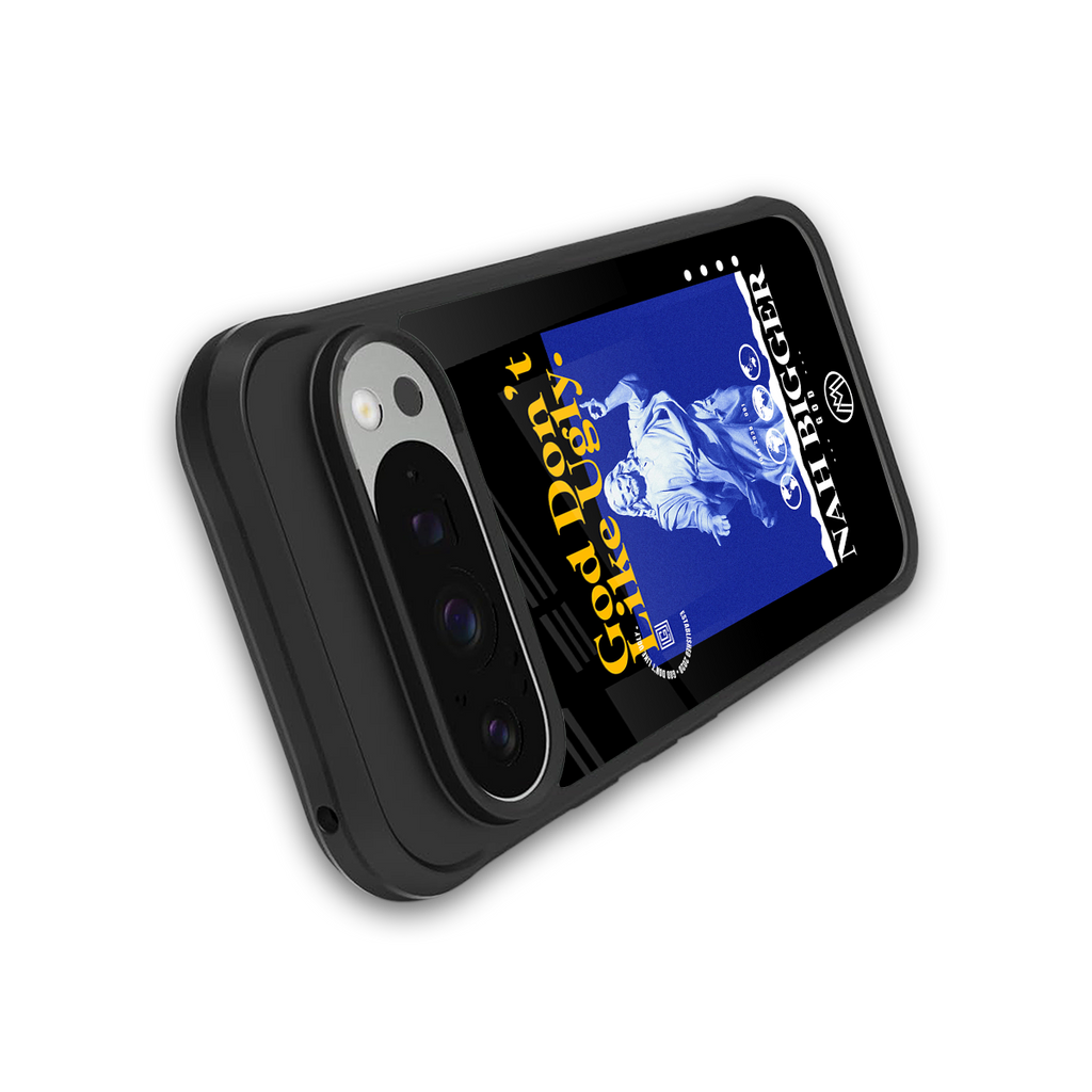 god don't like ugly exclusive back phone cover | glass case for google pixel 9 pro xl
