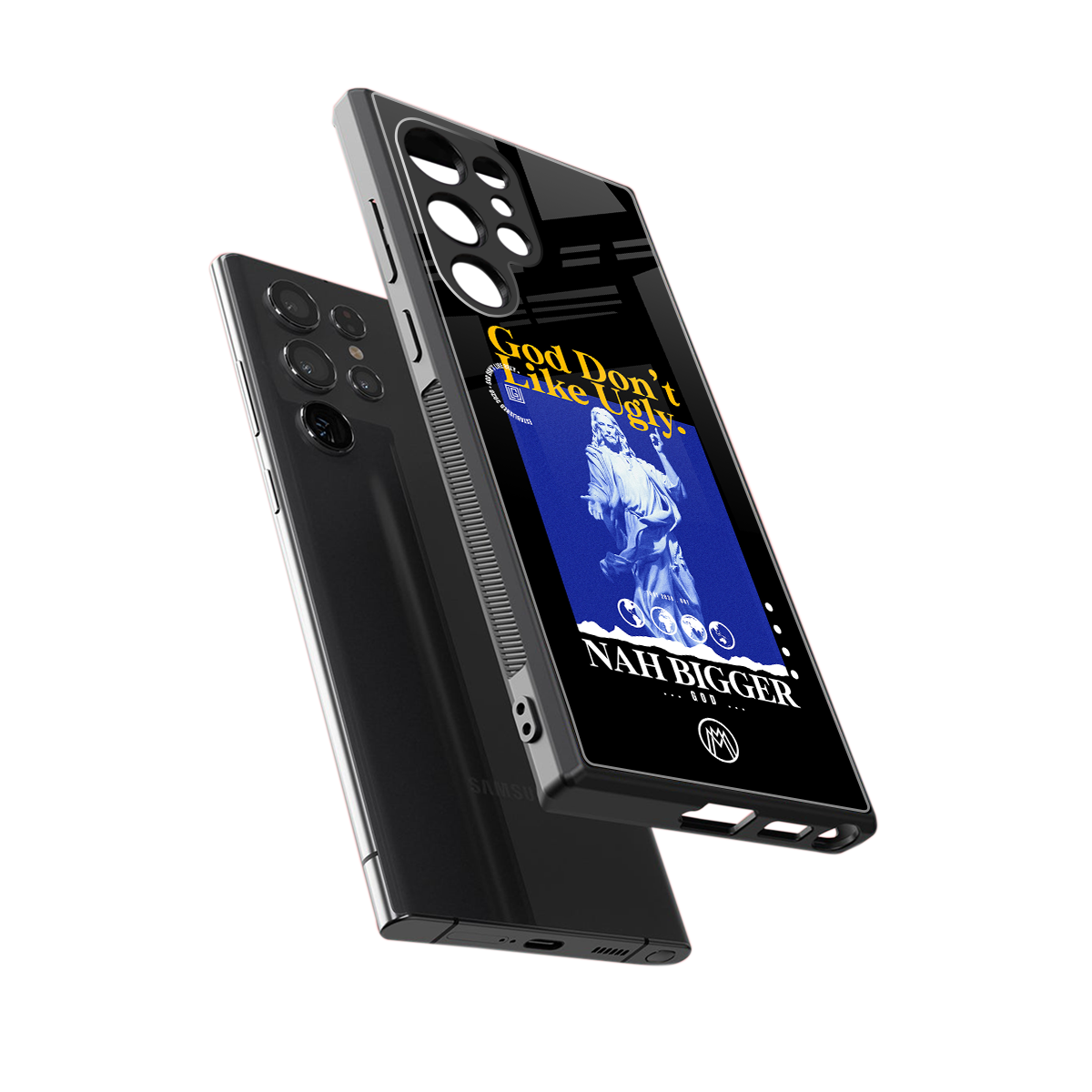 god don't like ugly exclusive back phone cover | glass case for samsung galaxy s23 ultra