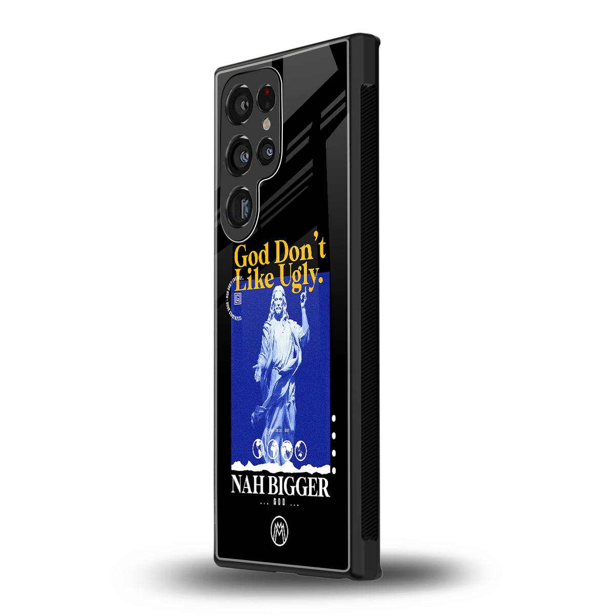 god don't like ugly exclusive back phone cover | glass case for samsung galaxy s23 ultra