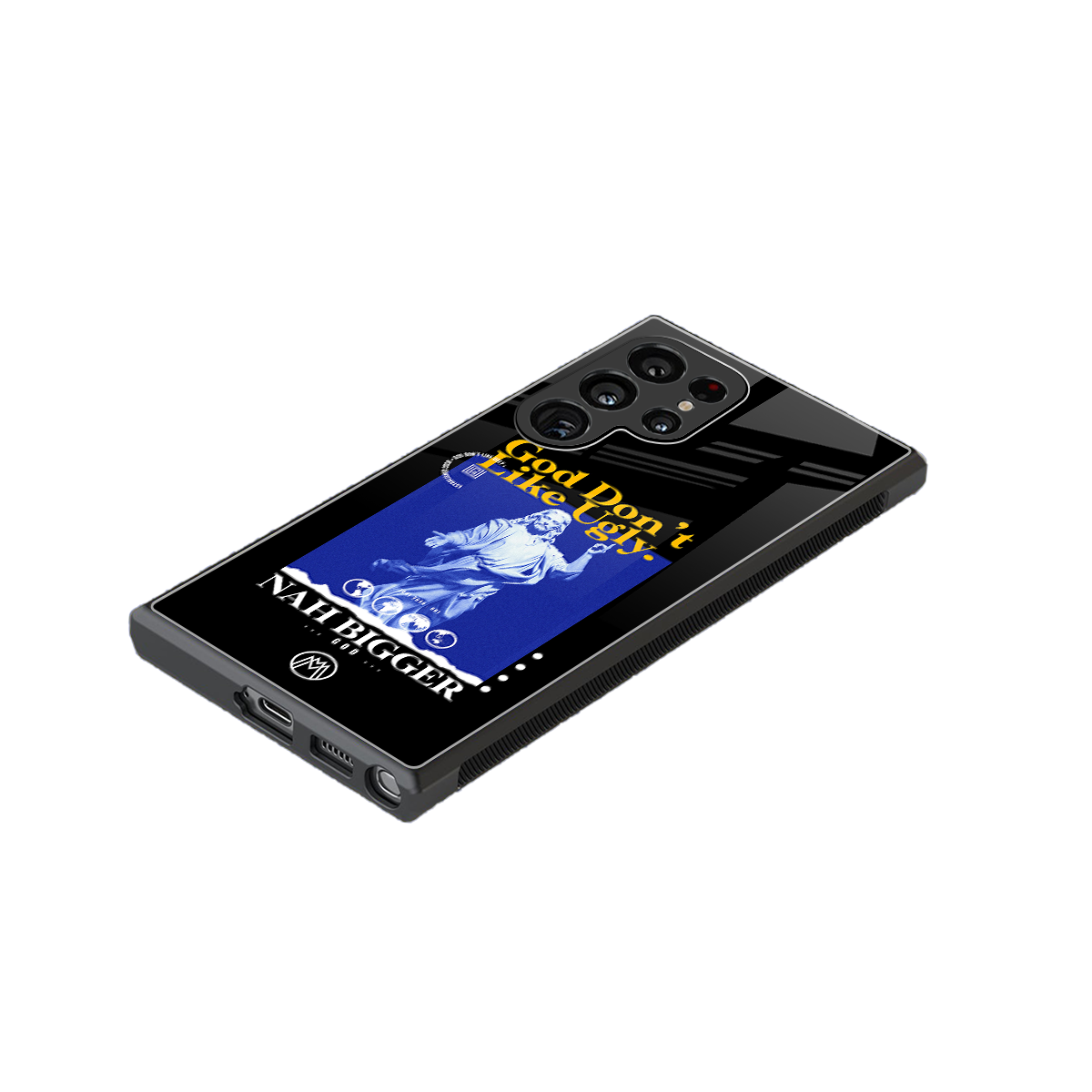 god don't like ugly exclusive back phone cover | glass case for samsung galaxy s23 ultra