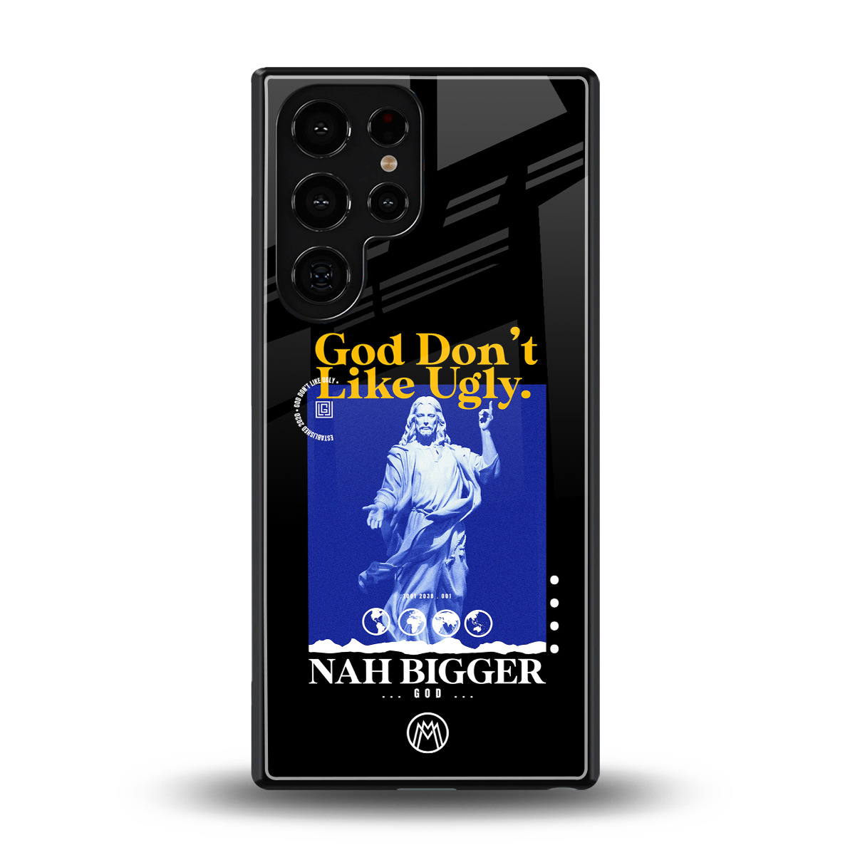 god don't like ugly exclusive back phone cover | glass case for samsung galaxy s25 ultra