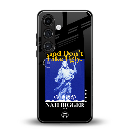 god don't like ugly exclusive back phone cover | glass case for samsung galaxy s24 fe