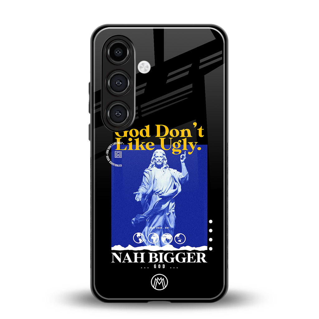 god don't like ugly exclusive back phone cover | glass case for samsung galaxy s23 plus