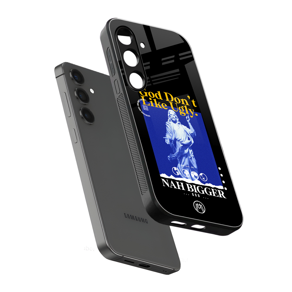 god don't like ugly exclusive back phone cover | glass case for samsung galaxy s23 plus