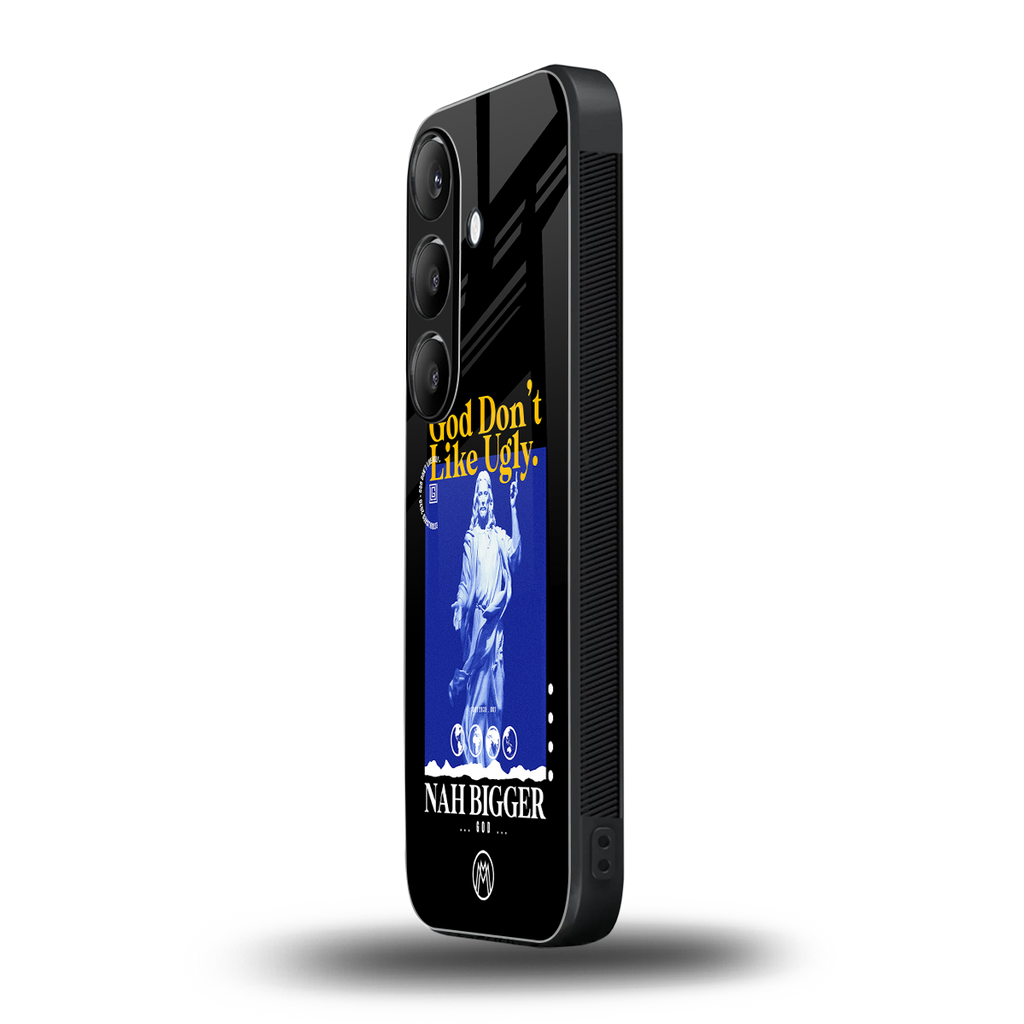 god don't like ugly exclusive back phone cover | glass case for samsung galaxy s24 fe
