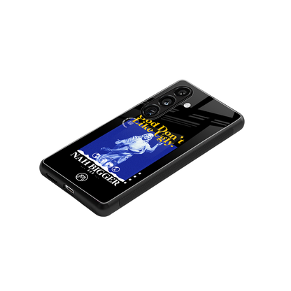 god don't like ugly exclusive back phone cover | glass case for samsung galaxy s24 plus