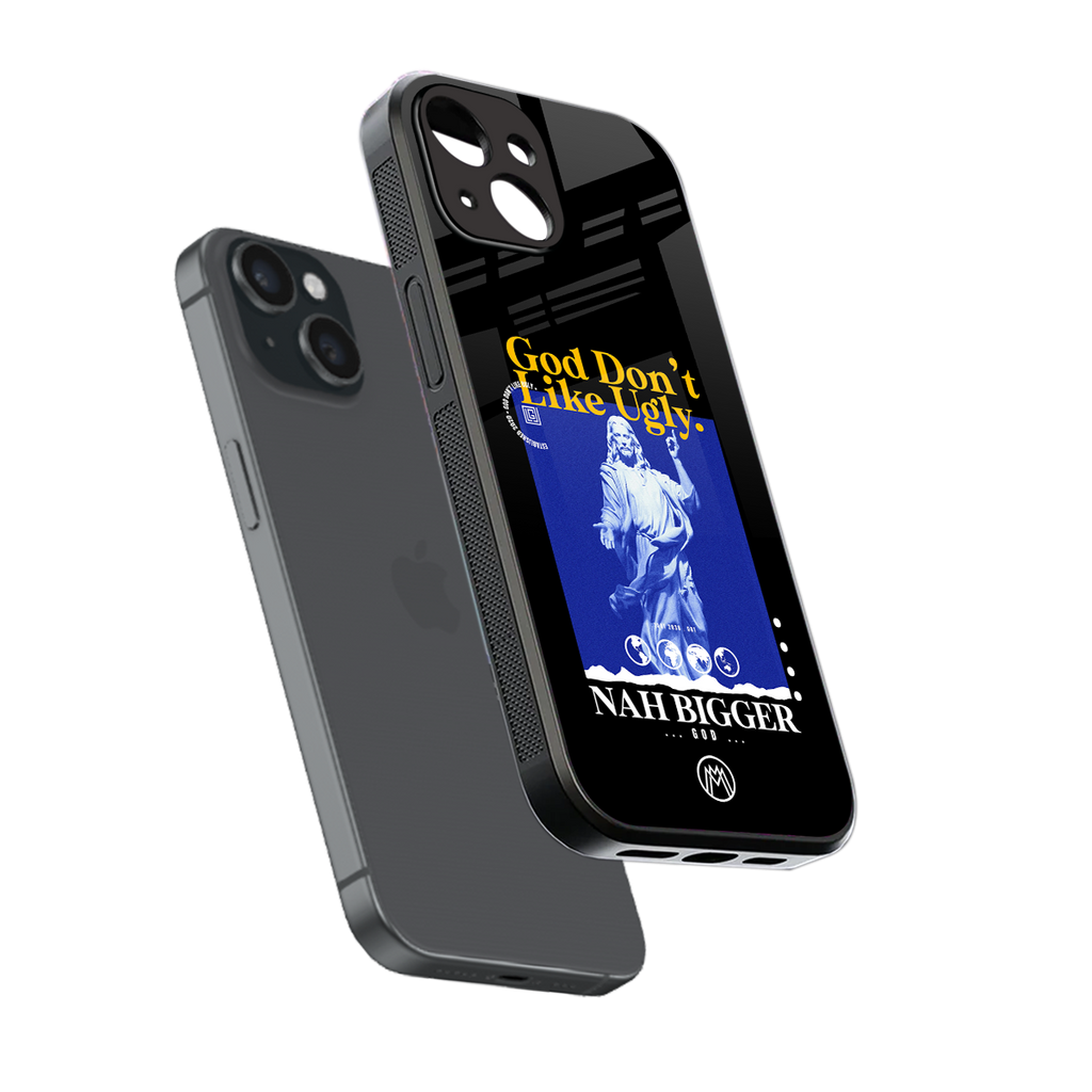 god don't like ugly exclusive back phone cover | glass case for iphone 15