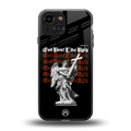 god don't like ugly back phone cover | glass case for iphone 13 mini