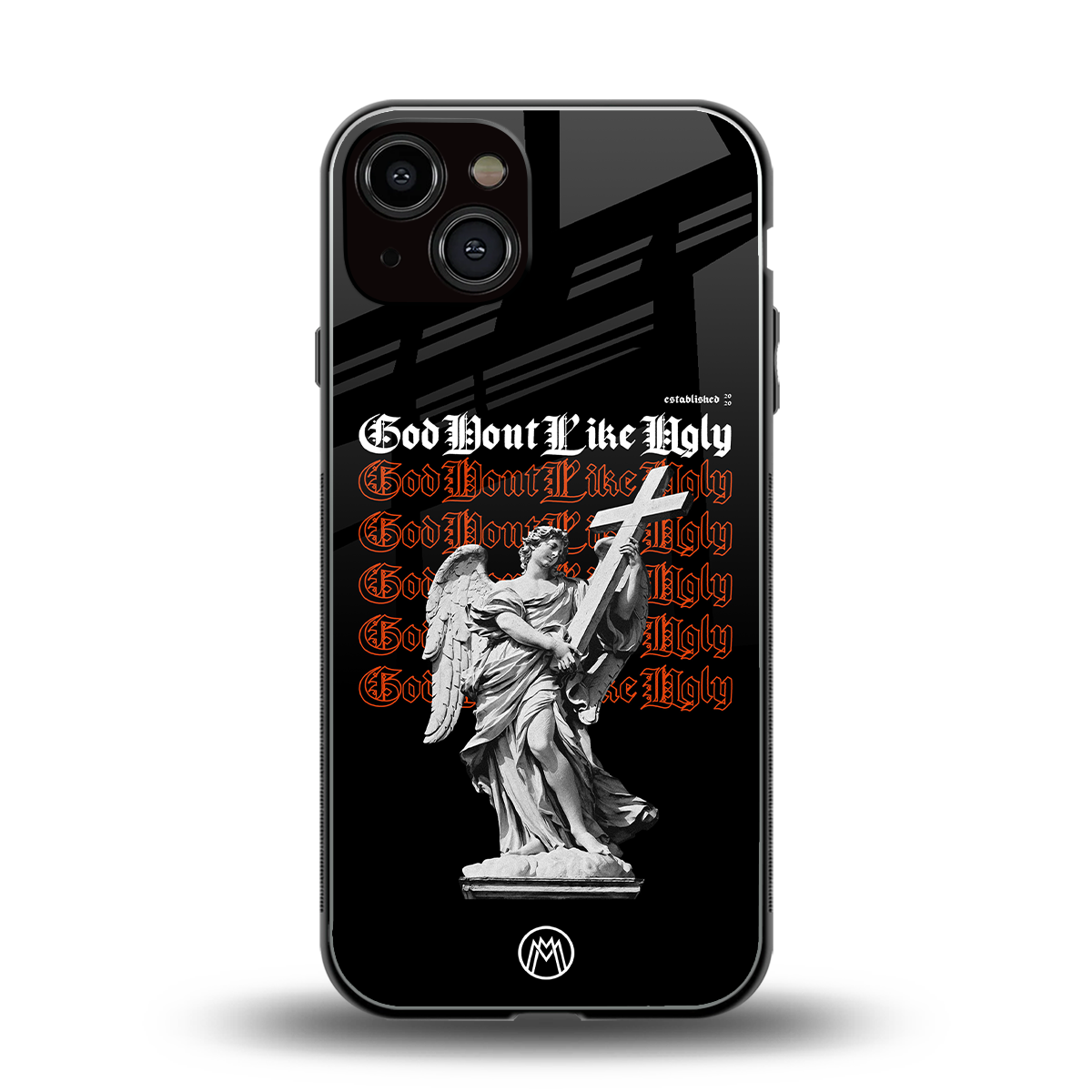 god don't like ugly back phone cover | glass case for iphone 13