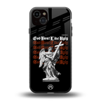 god don't like ugly back phone cover | glass case for iphone 14 plus