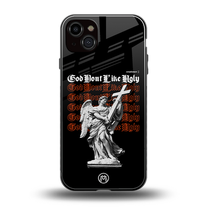 god don't like ugly back phone cover | glass case for iphone 14 plus