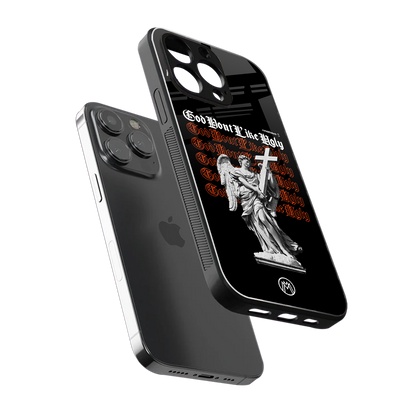 god don't like ugly back phone cover | glass case for iphone 15 pro