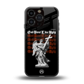 god don't like ugly back phone cover | glass case for iphone 16 pro