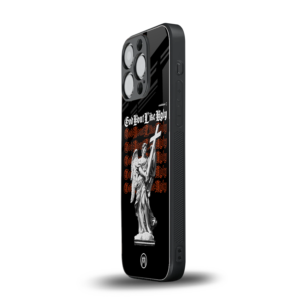 god don't like ugly back phone cover | glass case for iphone 16 pro