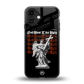god don't like ugly back phone cover | glass case for iphone 16