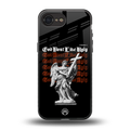 god don't like ugly back phone cover | glass case for iphone 16e