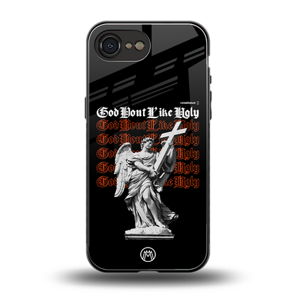 god don't like ugly back phone cover | glass case for iphone 16e