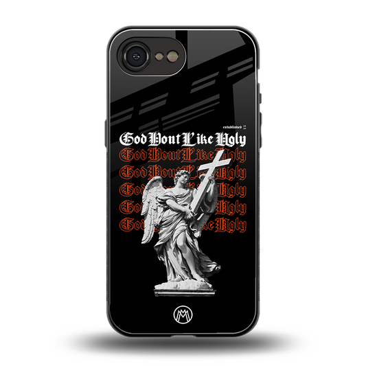 god don't like ugly back phone cover | glass case for iphone 16e