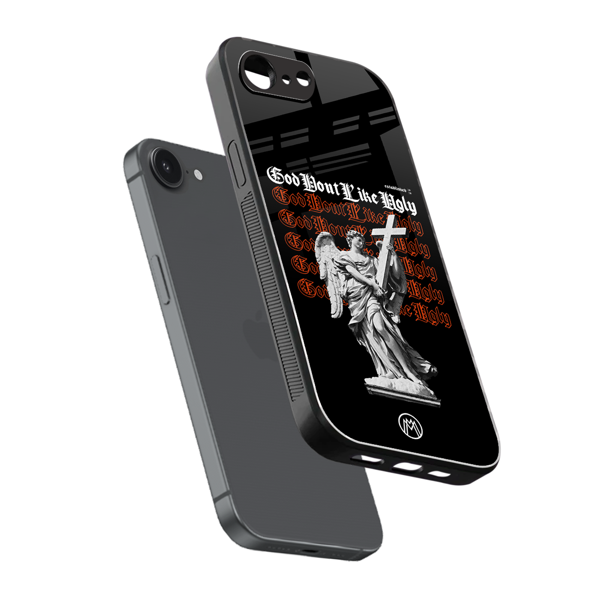 god don't like ugly back phone cover | glass case for iphone 16e