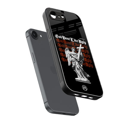god don't like ugly back phone cover | glass case for iphone 16e