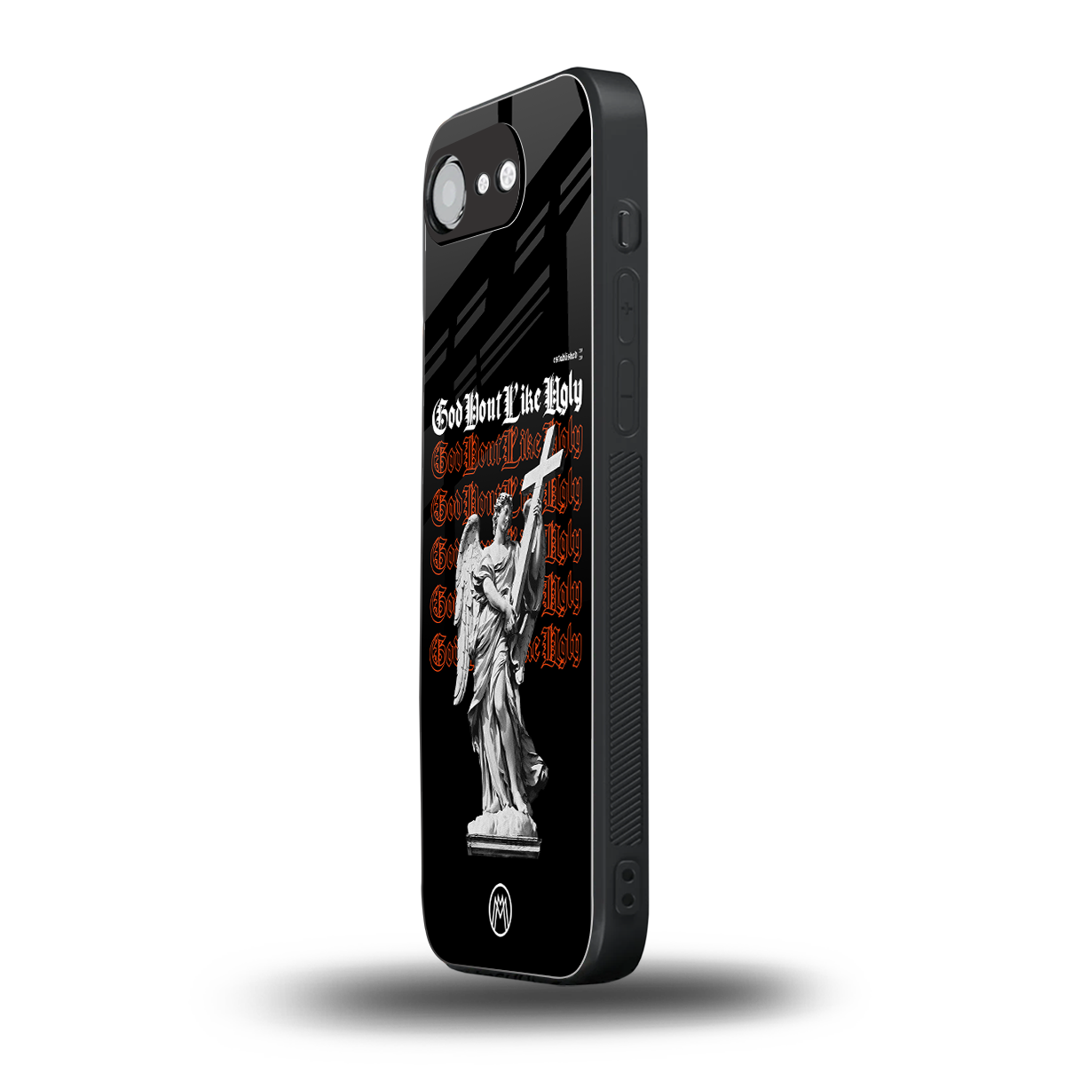 god don't like ugly back phone cover | glass case for iphone 16e