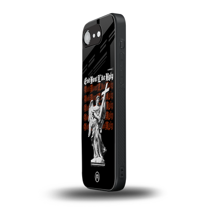 god don't like ugly back phone cover | glass case for iphone 16e