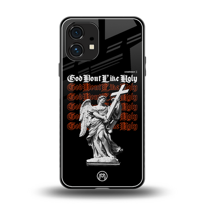 god don't like ugly back phone cover | glass case for nothing phone 1
