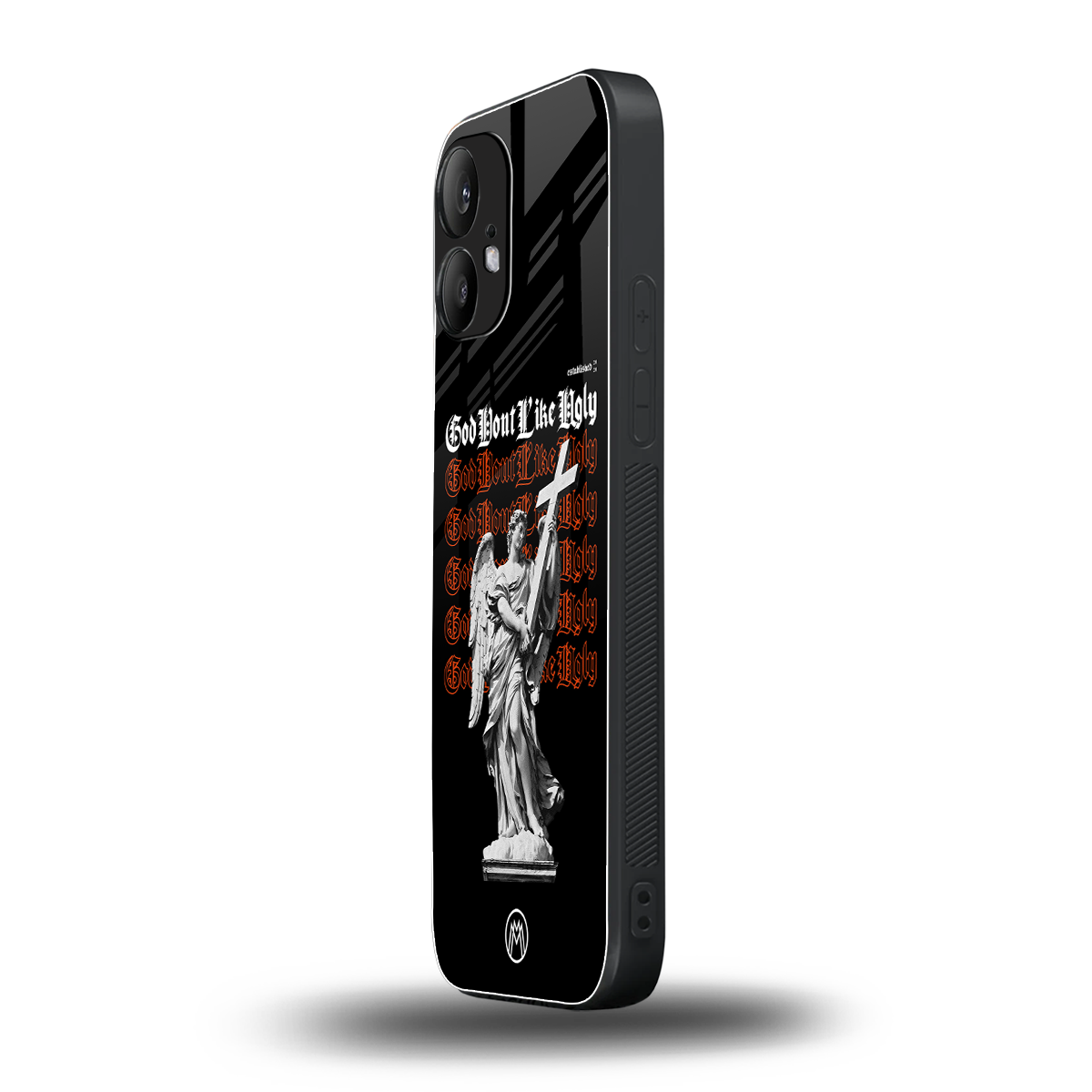 god don't like ugly back phone cover | glass case for nothing phone 2