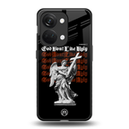 god don't like ugly back phone cover | glass case for oneplus nord 3