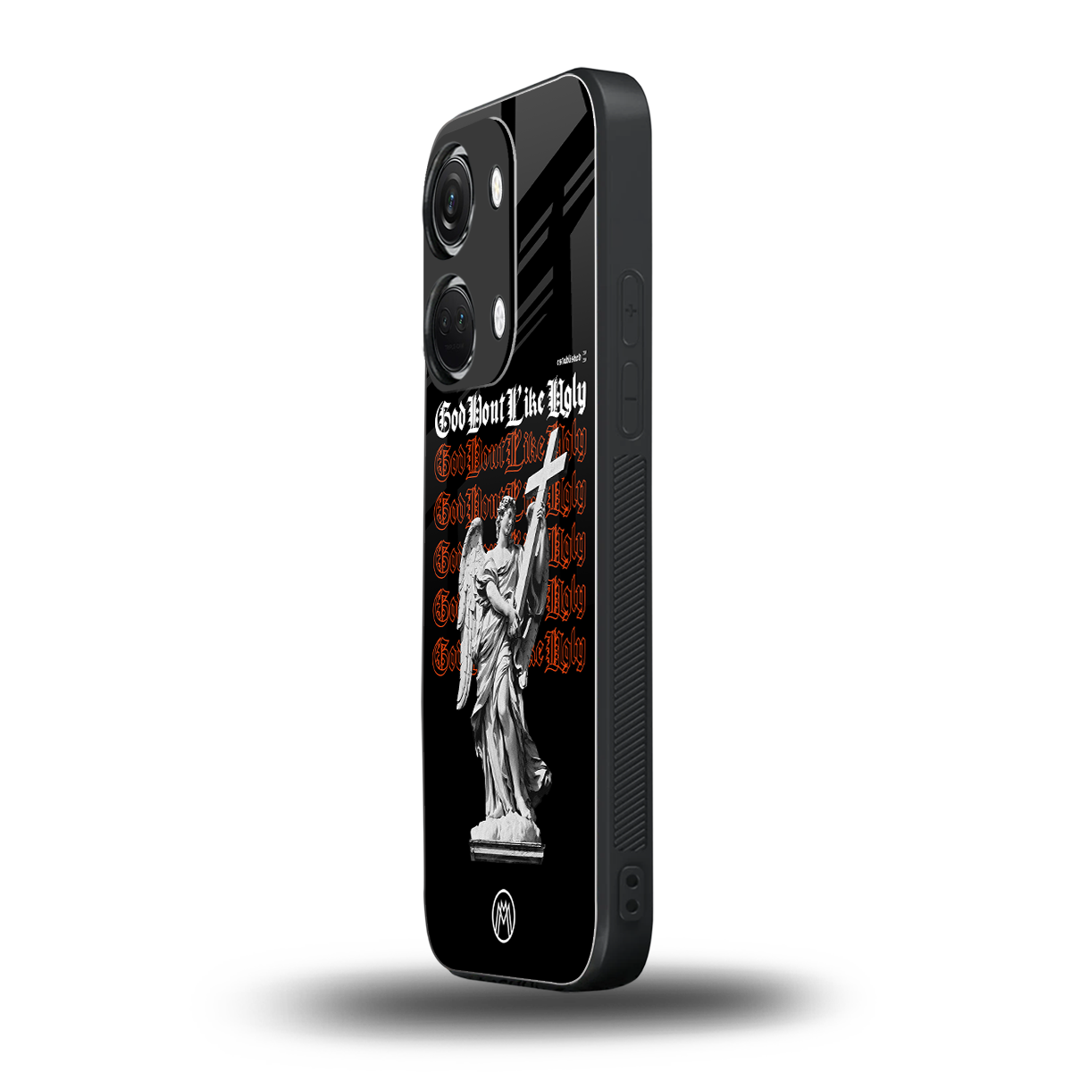 god don't like ugly back phone cover | glass case for oneplus nord 3